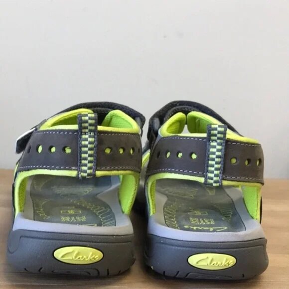 Clarks Air Rocks JNR Sandals - Picture 3 of 7